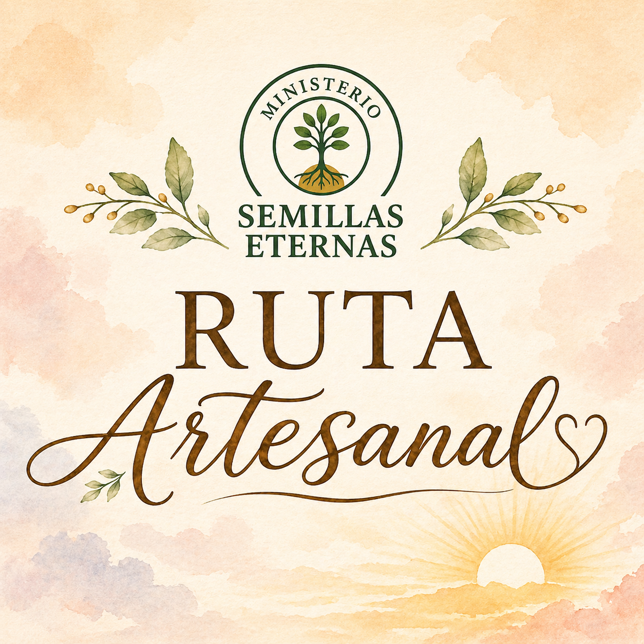 Banner Ruta Artesanal — Ministerio Semillas Eternas